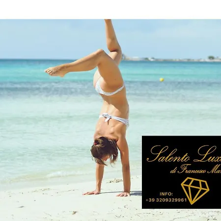 Luxury Air-conditioned Sleeps 10 Torre Lapillo Porto Cesareo